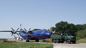 Український літак Ан-12 отримав підсилену технічну можливість для розширення географії польотів